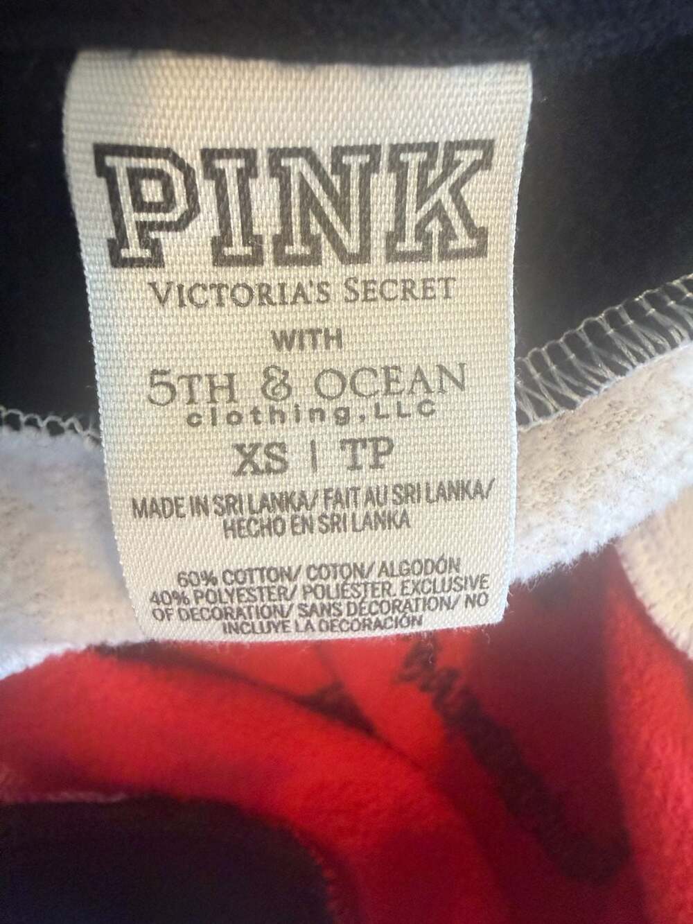 PINK Victoria's Secret 5th & Ocean Cincinnati Queen City Cincy Pullover Sweat - Picture 4 of 4
